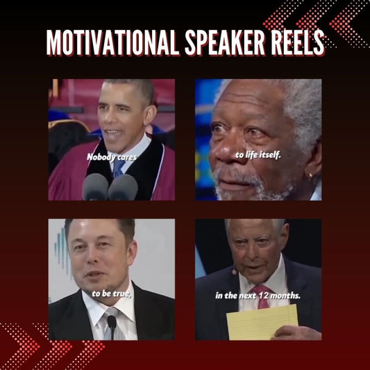 OTIVATIONAL SPEAKER REELS